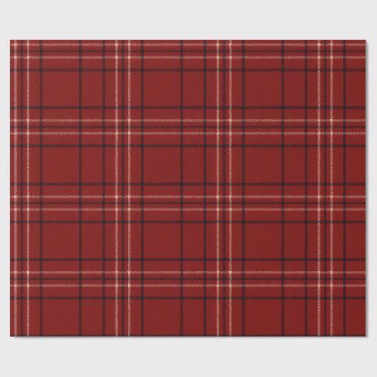 Rich Tartan Geschenkpapier (Flach)
