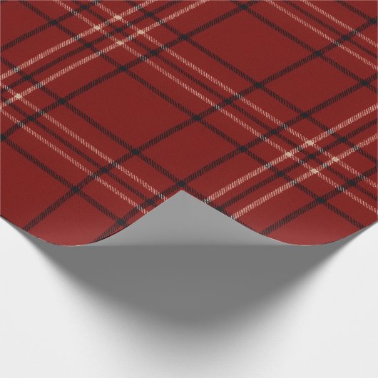 Rich Tartan Geschenkpapier (Ecke)