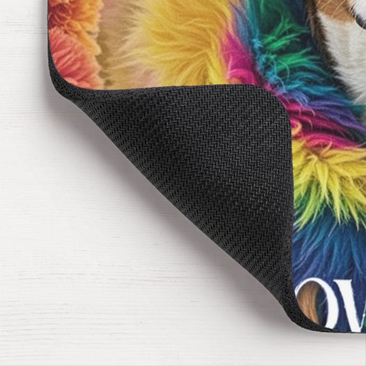 Rich Textures: Elevation Interior Design Mousepad (Ecke)