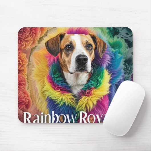 Rich Textures: Elevation Interior Design Mousepad (Mit Mouse)