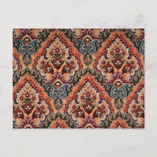 Rich Vintag Fabric Postkarte (Vorderseite)