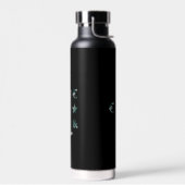 RICH Wasserflasche Trend Abstrakt Art Grün Trinkflasche (Links)