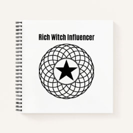 Rich Witch Influencer Journal Notizblock