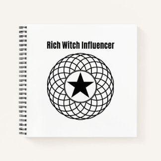 Rich Witch Influencer Journal Notizblock