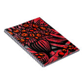 Rich Woodcut-inspiriertes Design Notizblock (Rechte Seite)