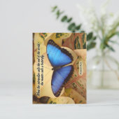 Richard Bach-Die Raupe Postkarte (Stehend Vorderseite)