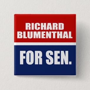 RICHARD BLUMENTHAL FÜR SENAT BUTTON