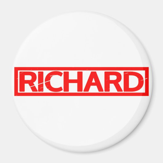 Richard Briefmarke Magnet (Vorne)