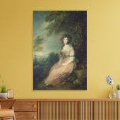 Richard Brinsley Sheridan, c.1785-87 Leinwanddruck (Insitu (Wohnzimmer))