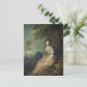 Richard Brinsley Sheridan, c.1785-87 Postkarte (Stehend Vorderseite)