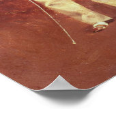 Richard Burton in Fencing Dress, 1889 Poster (Ecke)