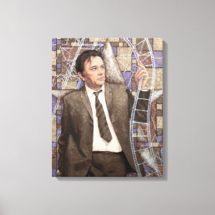 Richard Burton Portrait Painting Old Hollywood Leinwanddruck