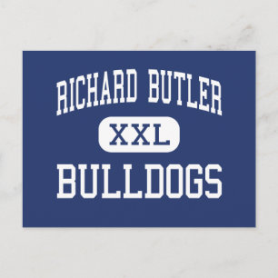 Richard Butler Bulldogs Middle Butler Postkarte