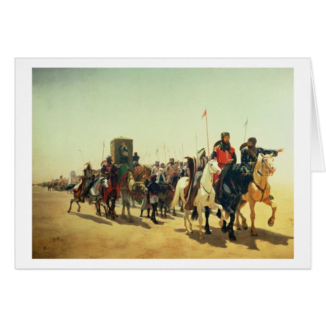 Richard Coeur de Lion auf seiner Weise nach (Vorderseite (Horizontal))