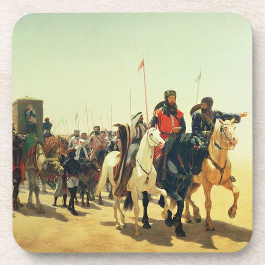 Richard Coeur de Lion auf seiner Weise nach Untersetzer (Vorderseite)