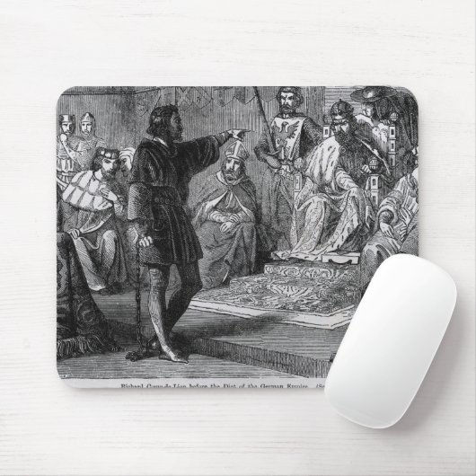 Richard Coeur de Lion Mousepad (Mit Mouse)