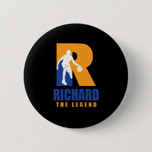 Richard Custom Player Basketball Ihr Name The Leg Button