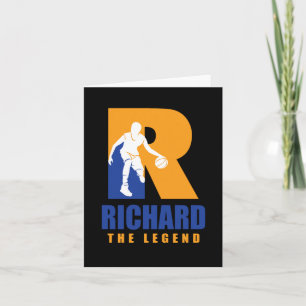 Richard Custom Player Basketball Ihr Name The Leg Karte