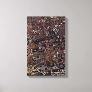 Richard Dadd - der feenhafte Holzfäller Leinwanddruck