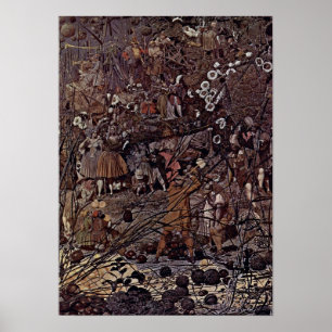 Richard Dadd - der feenhafte Holzfäller Poster