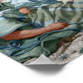 Richard Dadd Mercy, David Spareth Saul's Life Poster (Ecke)