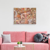 Richard Dadd - The Fairy Feller's Master-Stroke Leinwanddruck (Insitu (Wohnzimmer))