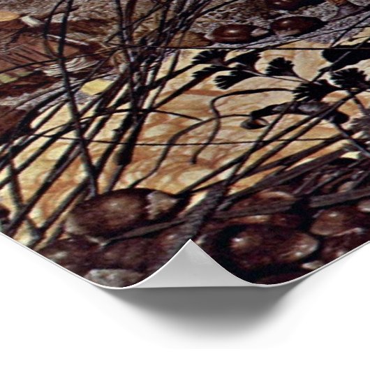 Richard Dadd - The Fairy Fellers Master-Stroke Poster (Ecke)