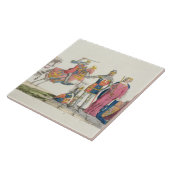 Richard das Lionheart, John von hagem, Edward III, Fliese (Seite)