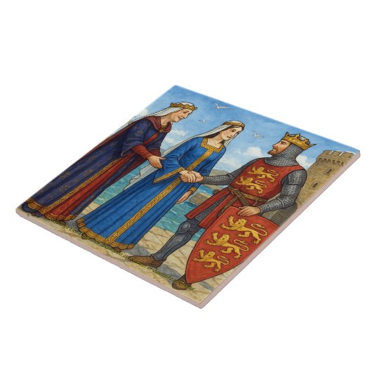 Richard das Lionheart und Berengaria von Navarra Fliese (Seite)