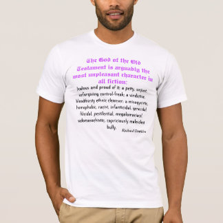Richard Dawkins "die GOTT Wahnvorstellung " T-Shirt