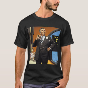Richard Dawson 980er Farbfoto T-Shirt