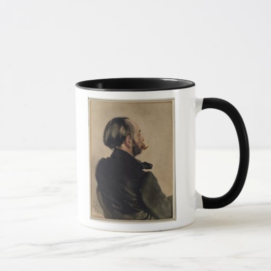 Richard, der Bruder des Künstlers, 1860 Tasse (Rechts)