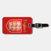 Richard die königlichen Waffen des Lionheart in En Gepäckanhänger (Vorderseite horizontal)