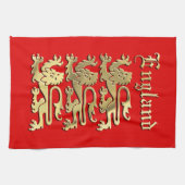 Richard die königlichen Waffen des Lionheart in En Küchentuch (Horizontal)