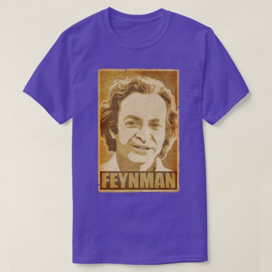 Richard Feynman T-Shirt (Design vorne)