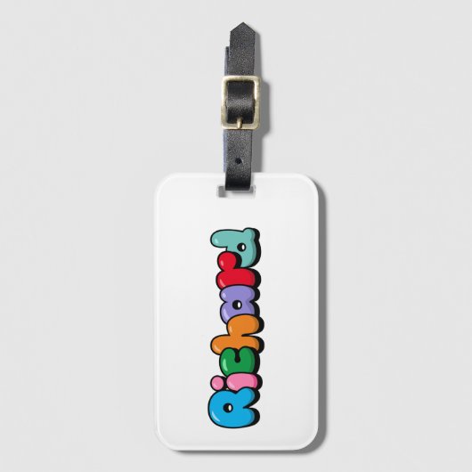 Richard Gepäckanhänger (Vorderseite Vertikal)