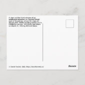 Richard Glaze 1950s Toronto Postcard (002) Postkarte (Rückseite)