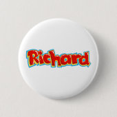 Richard Graffiti Button (Vorderseite)