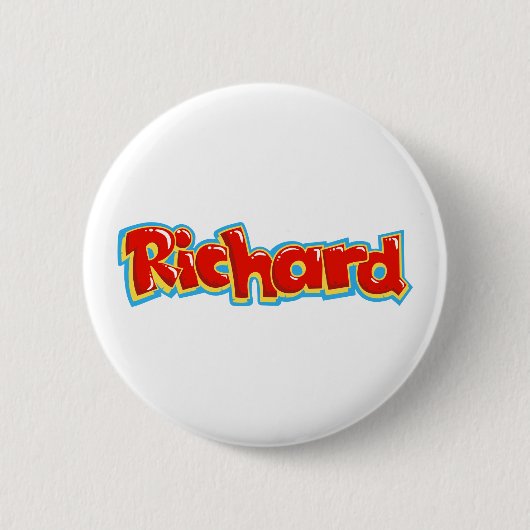 Richard Graffiti Button (Vorderseite)