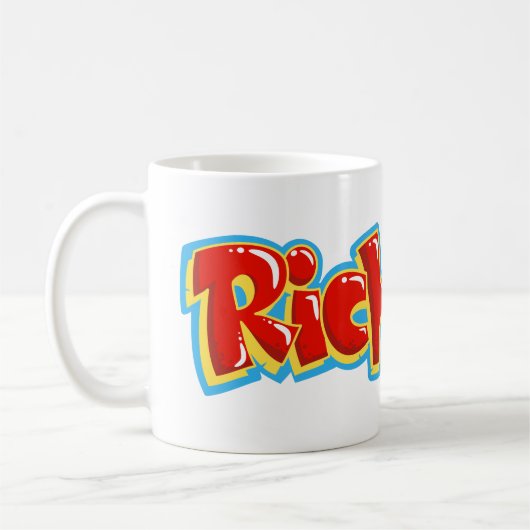 Richard Graffiti Kaffeetasse (Links)