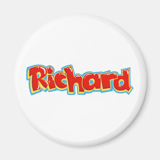 Richard Graffiti Magnet (Vorne)
