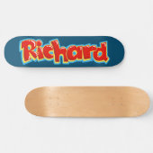 Richard Graffiti Skateboard (Horizontal)