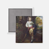 Richard Heber, 1782 (Öl auf Leinwand) Magnet (Vorderseite/Rückseite)