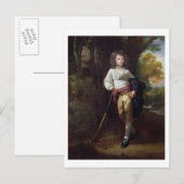 Richard Heber, 1782 (Öl auf Leinwand) Postkarte (Vorne/Hinten)