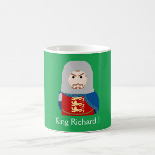 Richard I (das Lionheart) König von England Kaffeetasse