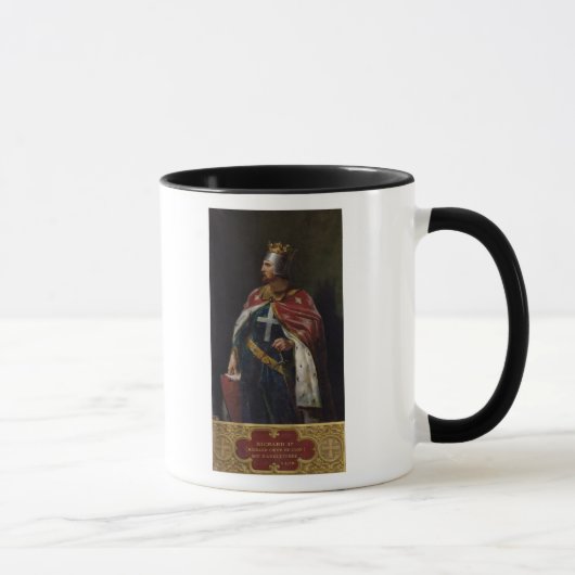 Richard I der Lionheart König von England, 1841 Tasse (Rechts)