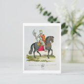 Richard I, King of England (1157-1999), 1194, von Postkarte (Stehend Vorderseite)