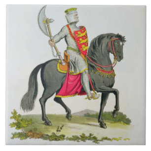 Richard I, König von England (1157-99), 1194, von Fliese