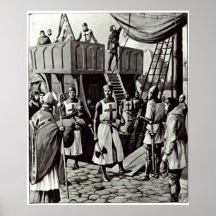 Richard I Sets segeln für das Heilige Land, 1939 Poster