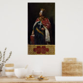 Richard I. the Lionheart King of England, 1841 Poster (Küche)